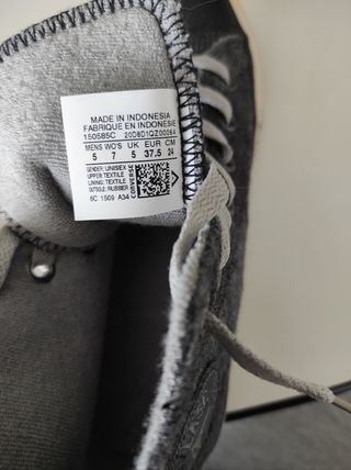 Converse lana cuadros efecto desgastado.