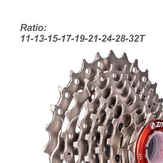 Piñones de 9 velocidades para bicicleta de montaña