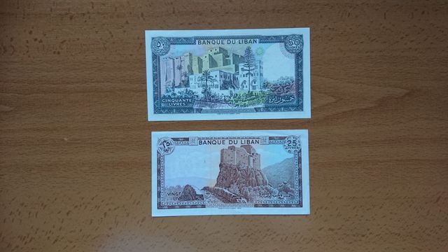 Billetes Líbano