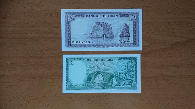 Billetes Líbano