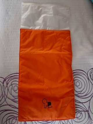 Bolsa cochecito Jane naranja y marrón
