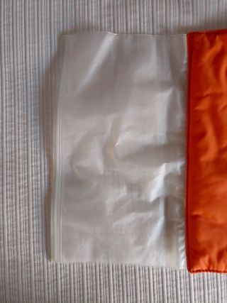 Bolsa cochecito Jane naranja y marrón