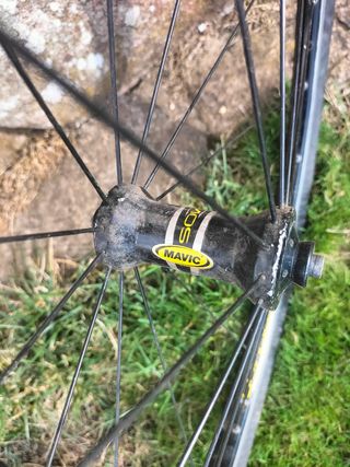 Rueda delantera mavic cosmos