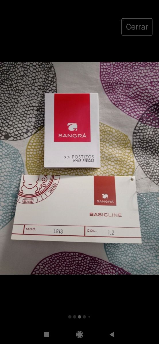 Coleta postiza, Sangrá.