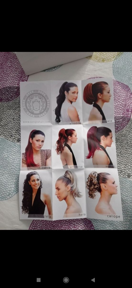 Coleta postiza, Sangrá.