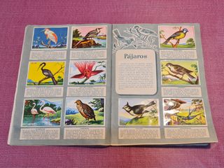 2 Album Cromos Historia Natural 1958