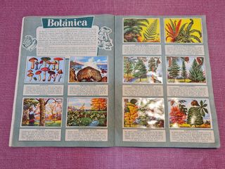 2 Album Cromos Historia Natural 1958