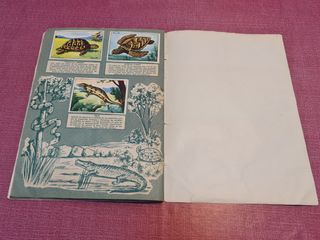 2 Album Cromos Historia Natural 1958