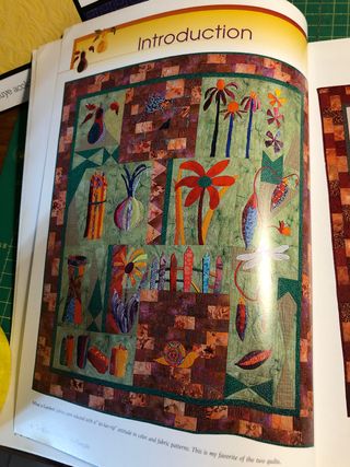 Libro de patchwork “Quilting the Savory Garden”