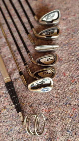 Surtido de 6 palos de Golf - varias marcas