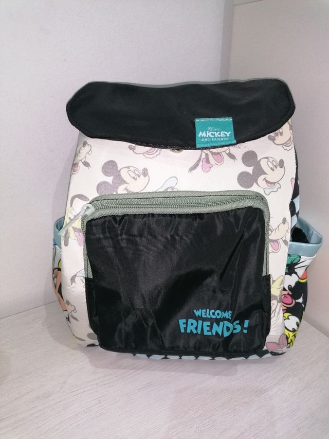 Mochila impermeable Mickey & friends cierre clip