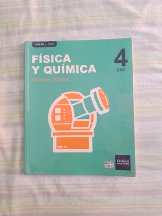 Libros física y química 4°ESO