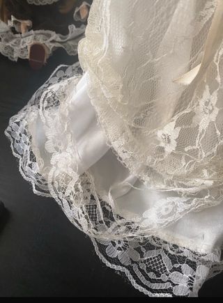 muñeca porcelana novia