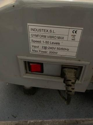 plataforma vibratoria GYM BIBRO MAX