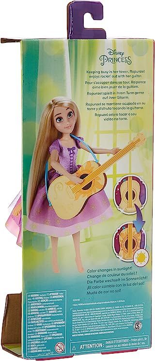 Muñeca Disney Rapunzel y su guitarra