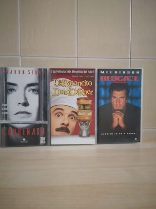 Películas VHS.