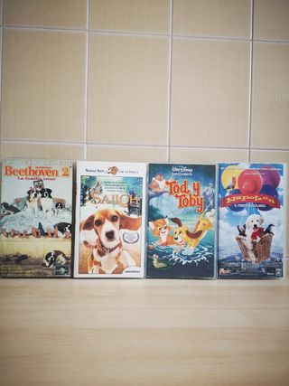 Películas VHS.