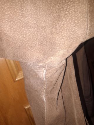 Cazadora piel vuelta