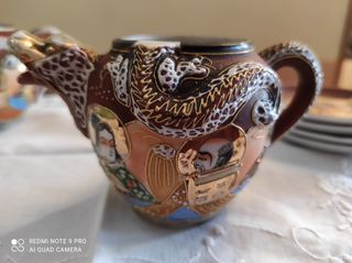 Juego té porcelana japonesa