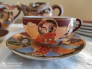 Juego té porcelana japonesa