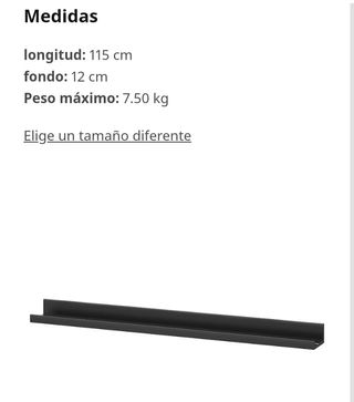 Estantes para cuadros MOSSLANDA (Ikea)