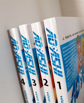 AO ASHI. Mangas 1-4 de Yûgo Kobayashi