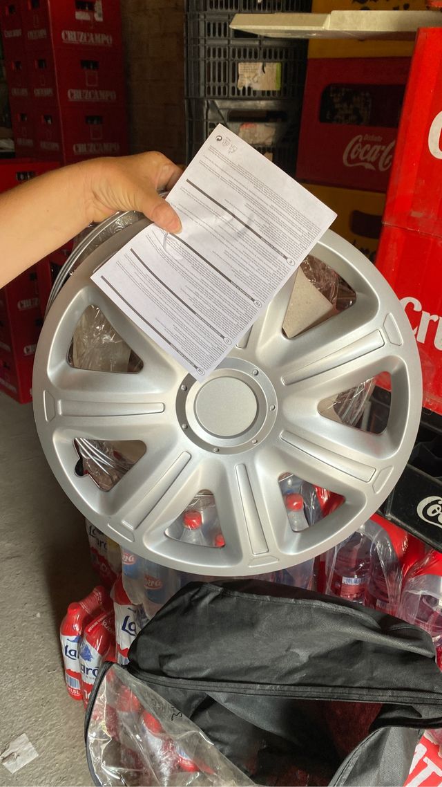 Plato de llanta para volkswagen caddy  sin uso