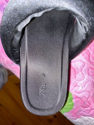 Sandalias flatform zara