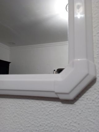 Espejo blanco  vintage