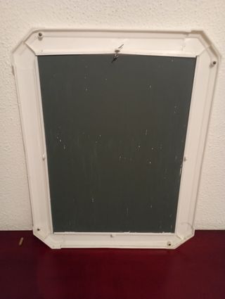 Espejo blanco  vintage