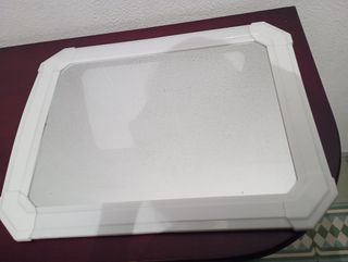 Espejo blanco  vintage