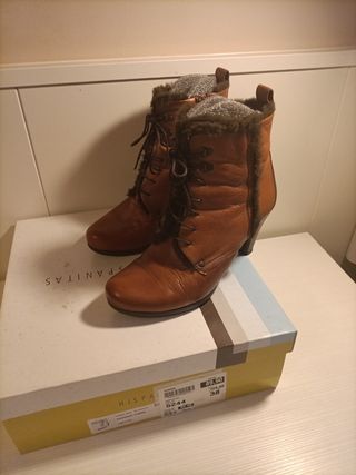 Botines Hispanitas piel