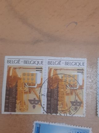 Lote de sellos de belgica, 15 euros