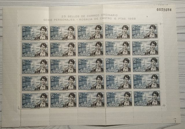 Sellos Rosalía de Castro.