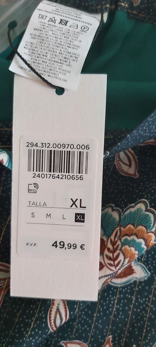 Falda 3/4 tintoretto nueva