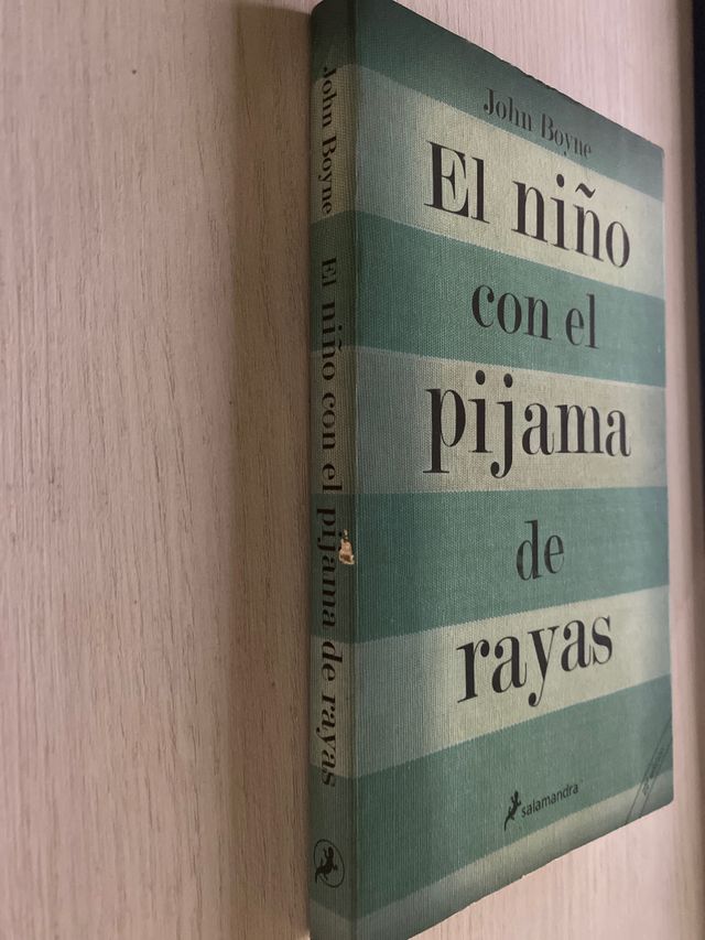Libro “El niño con el pijama de rayas”