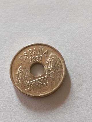 Moneda de 25 pts Melilla 1997