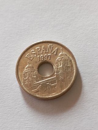Moneda de 25 pts Melilla 1997