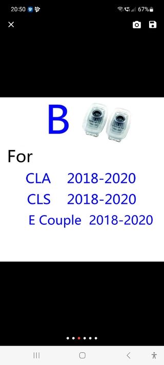 Plafon logo mercedes