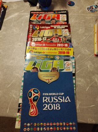 Conjunto de álbumes de la liga