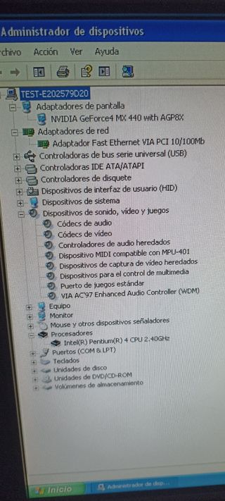 Placa Base + Pentium IV + RAM + Grafica