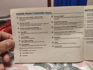 Generador de caracteres para cámara