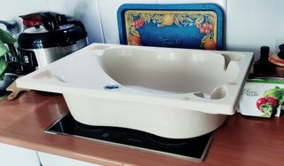 Bañera bebé Ergonómica cam sobremesa /patas
