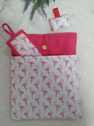 Funda Libros Regalo Marcapaginas Y  Saquito perfum
