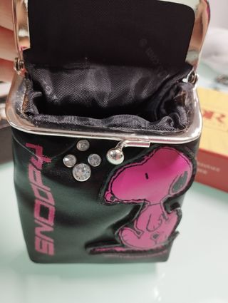 Snoopy portasigarette e portamonete