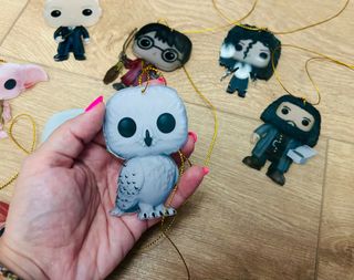 Adorno colgante árbol Navidad Harry Potter