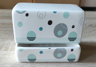 Juego jabonera y portacepillos