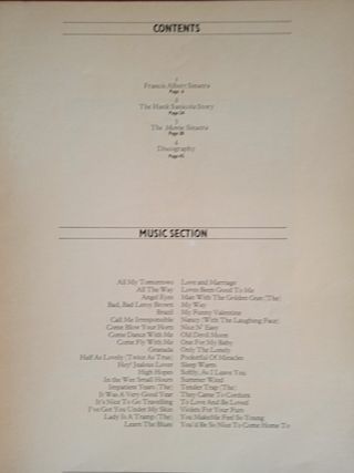 Libro Sinatra-The Man and his Music