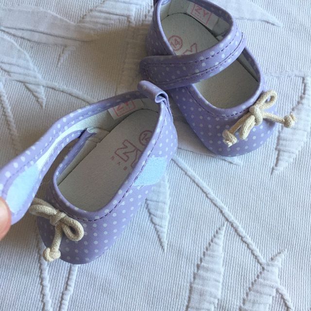 Zapato niña T17 malva