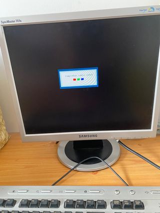 monitor sync master 701n con teclado